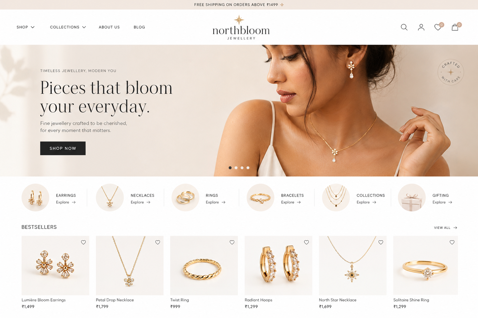 Northbloom home page